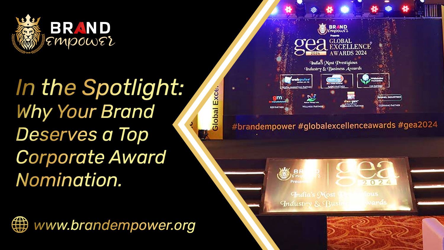 In the Spotlight Why Your Brand Deserves a Top Corporate Award Nomination